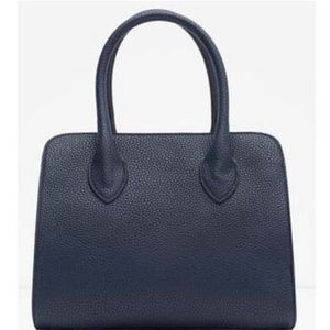 Zara Navy Handbag